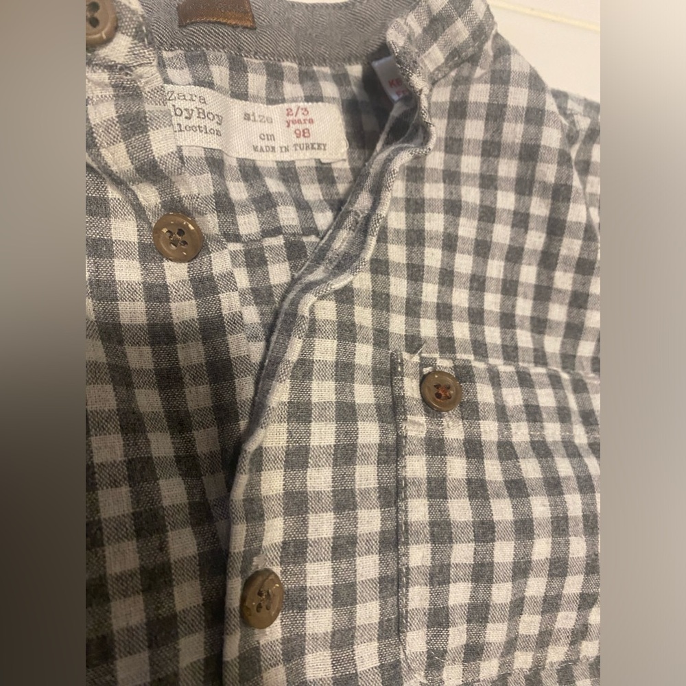 Zara 3T boys button down